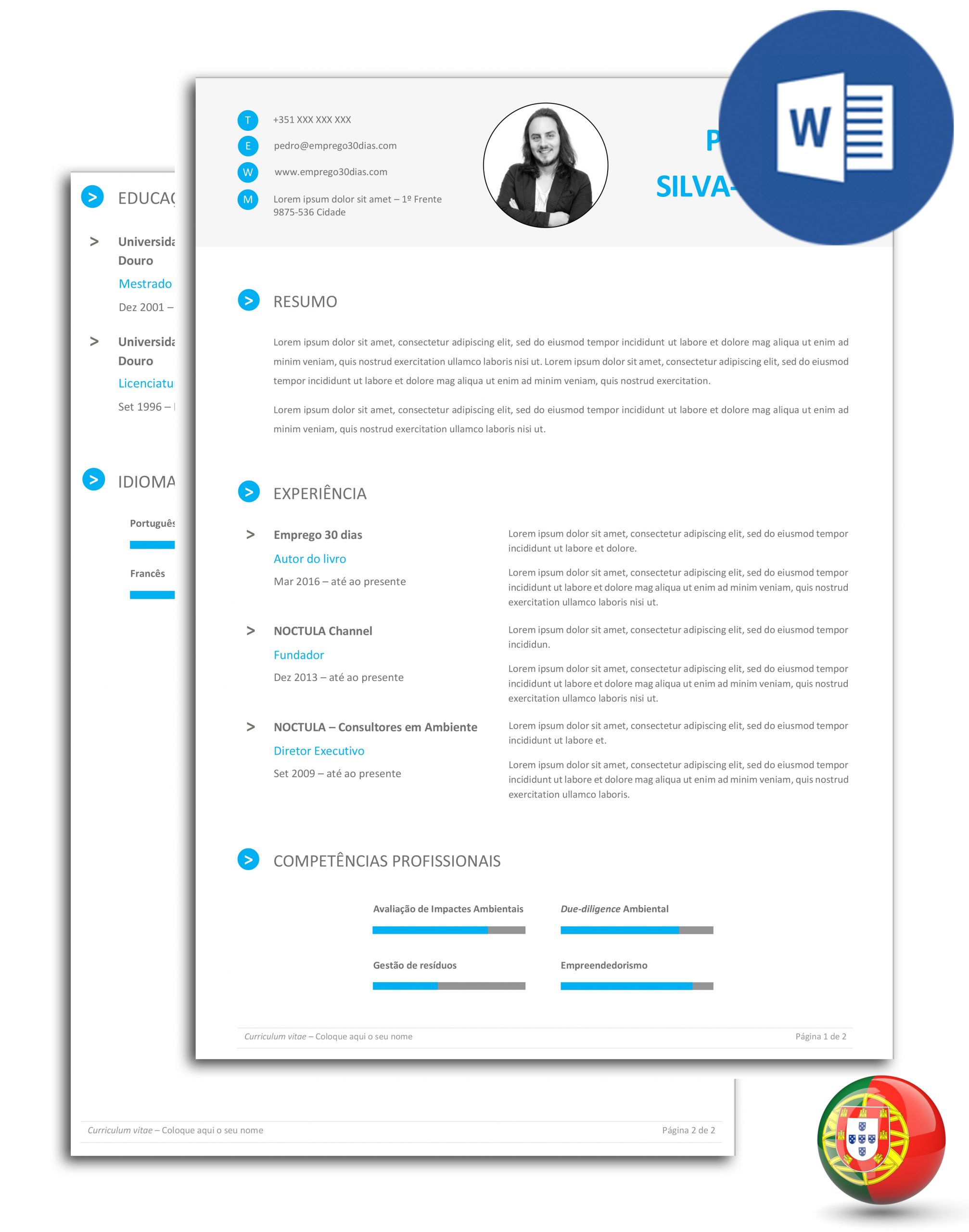 Modelo De Curriculo Vitae Word Para Descargar Ejemplos Cv Images